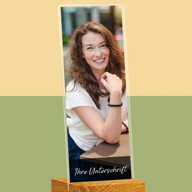 Fotocollage: Lieber Papa - Foto Auf Acrylglas Fotokabine