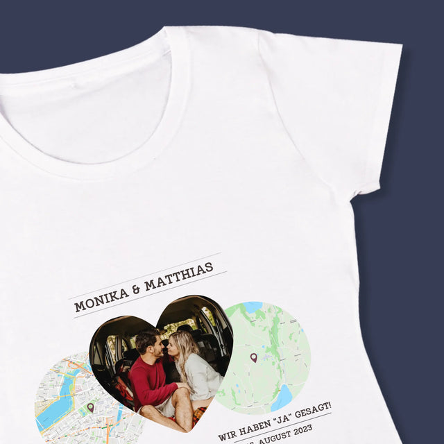 Ihr Standort: Unsere Orte - T-Shirt Für Damen