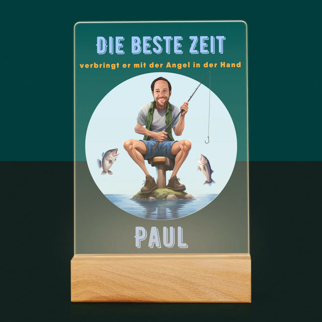Foto und Bildunterschrift: Die schönste Zeit – Druck auf Acrylglas | DE