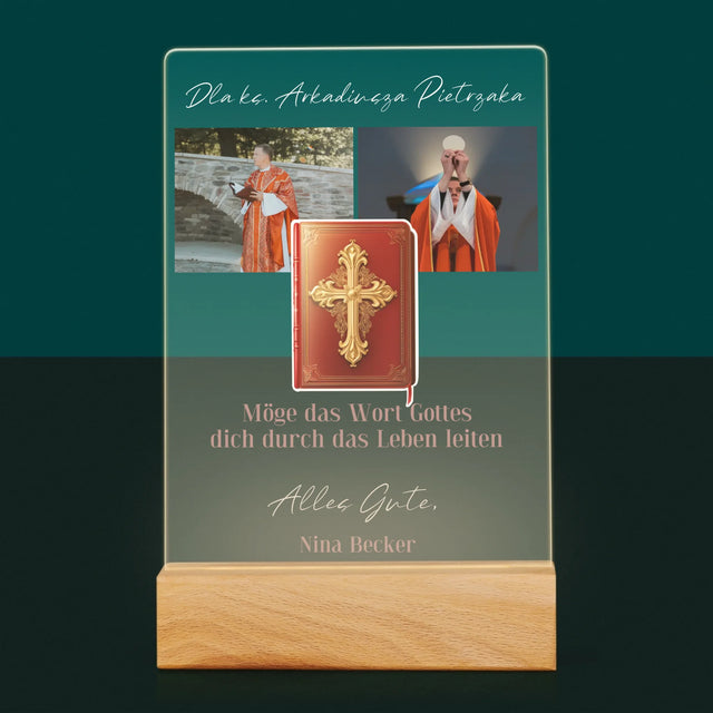 Fotocollage: Das Wort Gottes - Druck Auf Acrylglas