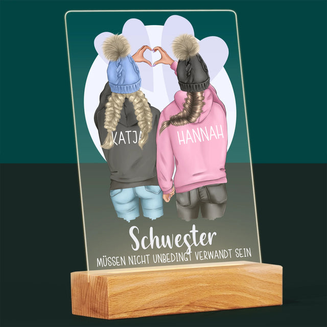 Avatar Creator: Winter Freundinnen - Druck Auf Acrylglas