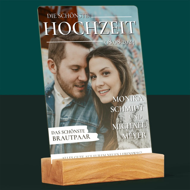 Magazin-Cover: Die Schönste Hochzeit - Druck Auf Acrylglas