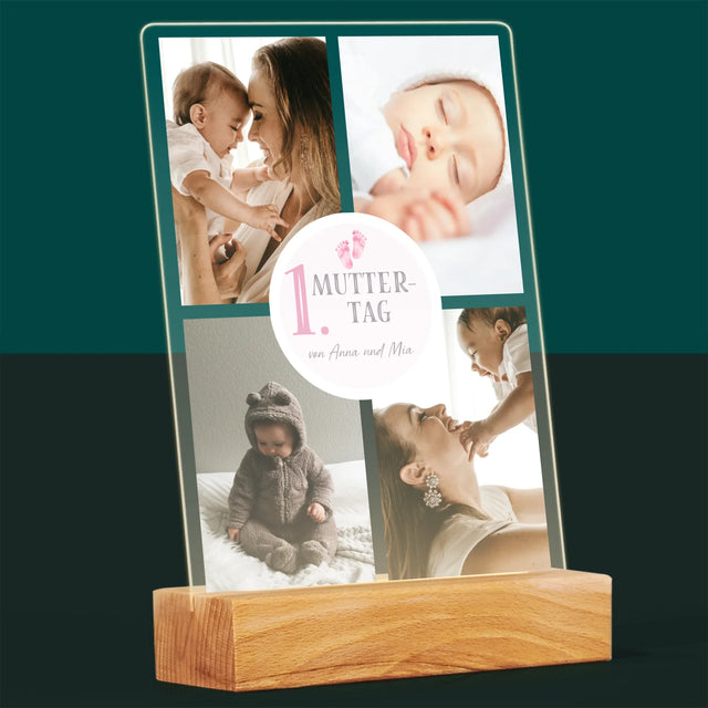 Fotocollage: Erster Muttertag - Druck Auf Acrylglas