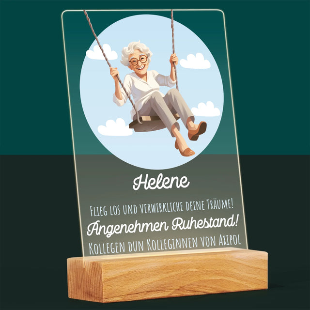 Name Und Unterschrift: Erfülle Deine Träume - Druck Auf Acrylglas