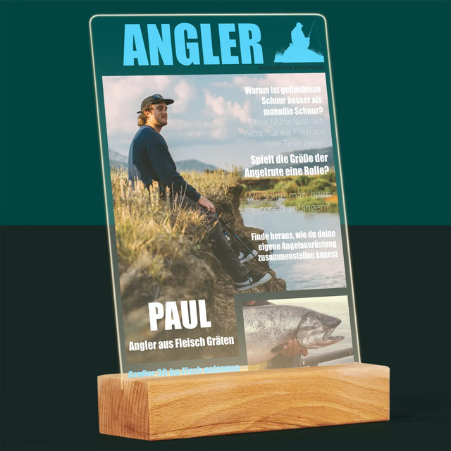 Magazin-Cover: Angler - Druck Auf Acrylglas