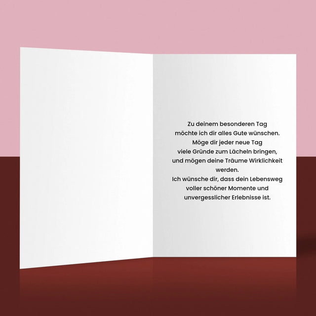 Buchstaben-Collage: Hundemama Aus Deinen Fotos - Glückwunschkarte