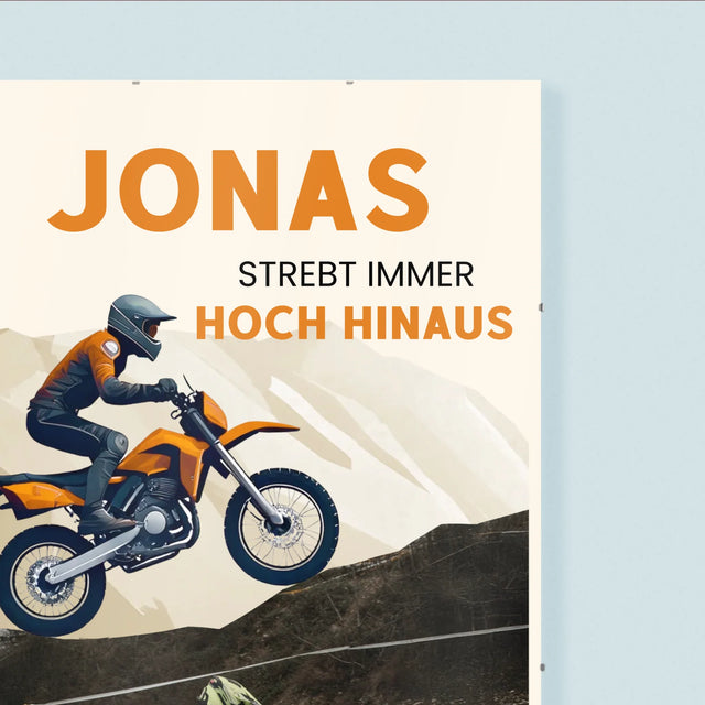 Foto Und Unterschrift: Strebt Hoch Hinaus - Poster