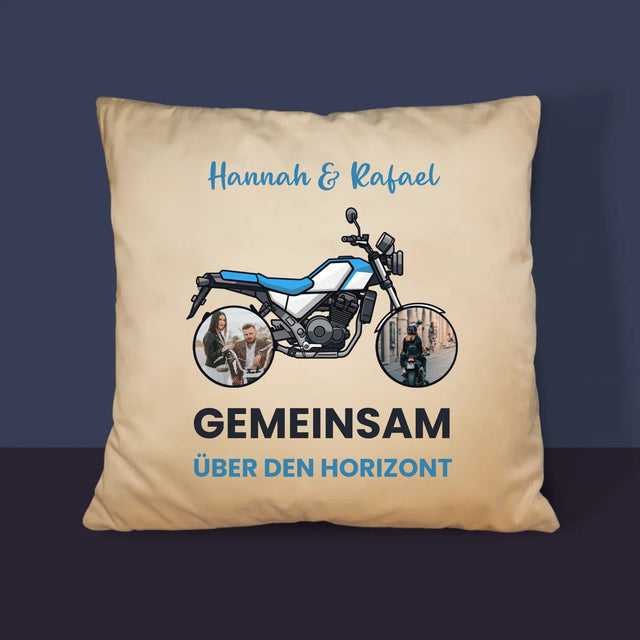Fotocollage: Gemeinsam Über Den Horizont - Kissen