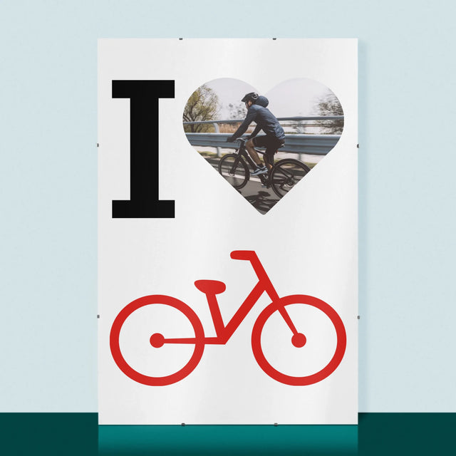 Foto: Ich Liebe Fahrräder - Poster
