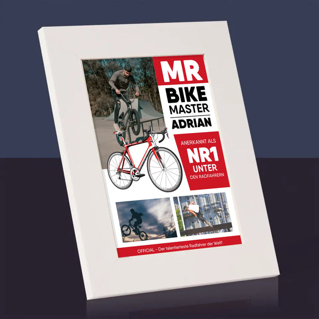 Magazin-Cover: Mr Bike Master - Bilderrahmen
