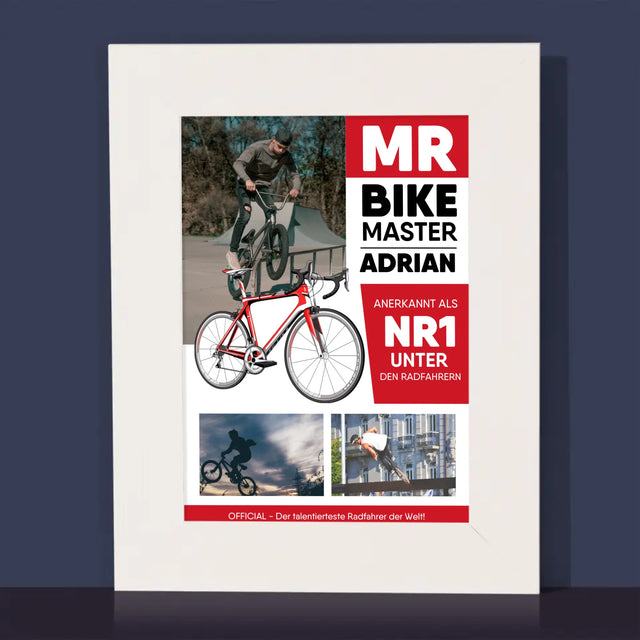 Magazin-Cover: Mr Bike Master - Bilderrahmen