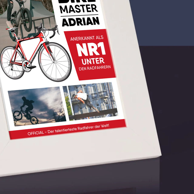 Magazin-Cover: Mr Bike Master - Bilderrahmen