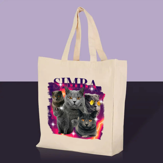 Ihr Avatar: Bootleg Mit Ihrer Katze - Stofftasche