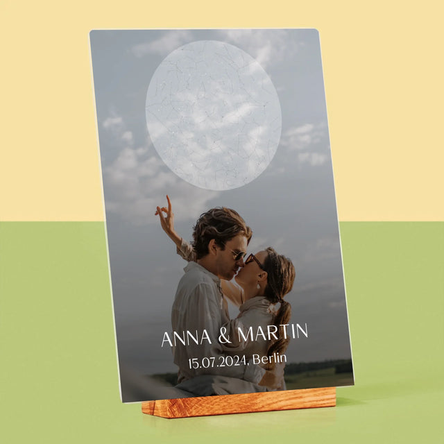 Sternkarte: Hochzeit - Druck Auf Acrylglas