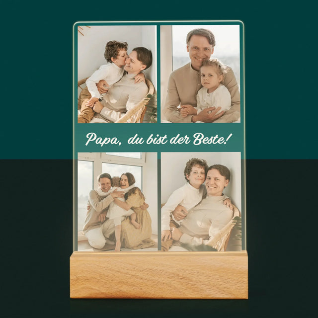 Fotocollage: Fotos Für Papa - Druck Auf Acrylglas