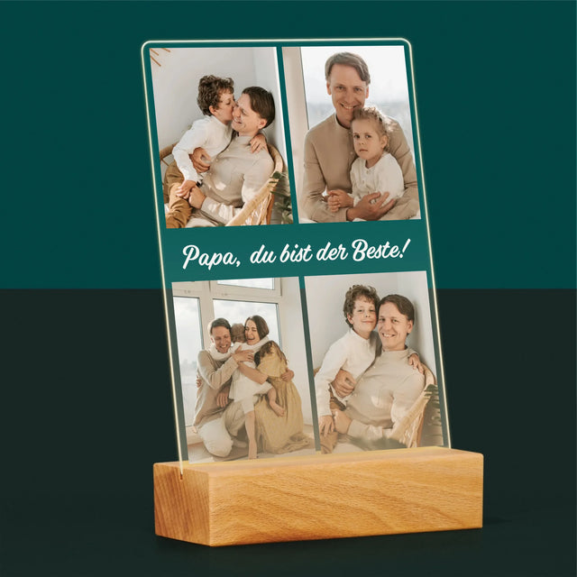 Fotocollage: Fotos Für Papa - Druck Auf Acrylglas
