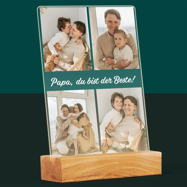 Fotocollage: Fotos Für Papa - Druck Auf Acrylglas