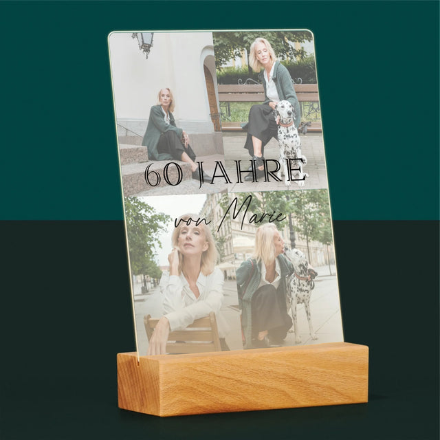 Fotocollage: 60 Jahre Klassisch - Druck Auf Acrylglas
