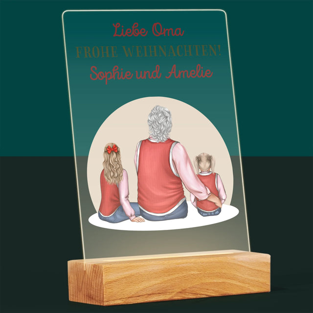 Avatar Creator: Frohe Weihnachten, Oma! - Druck Auf Acrylglas