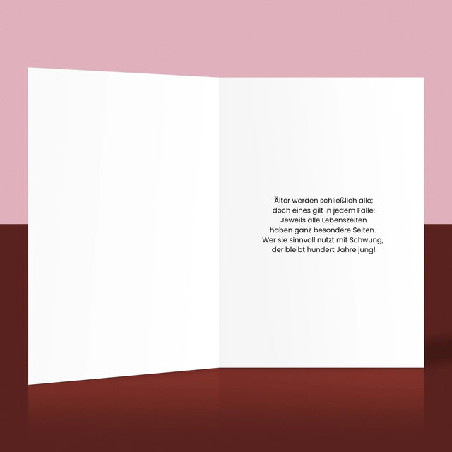 Buchstaben-Collage: 30. Geburtstag - Glückwunschkarte