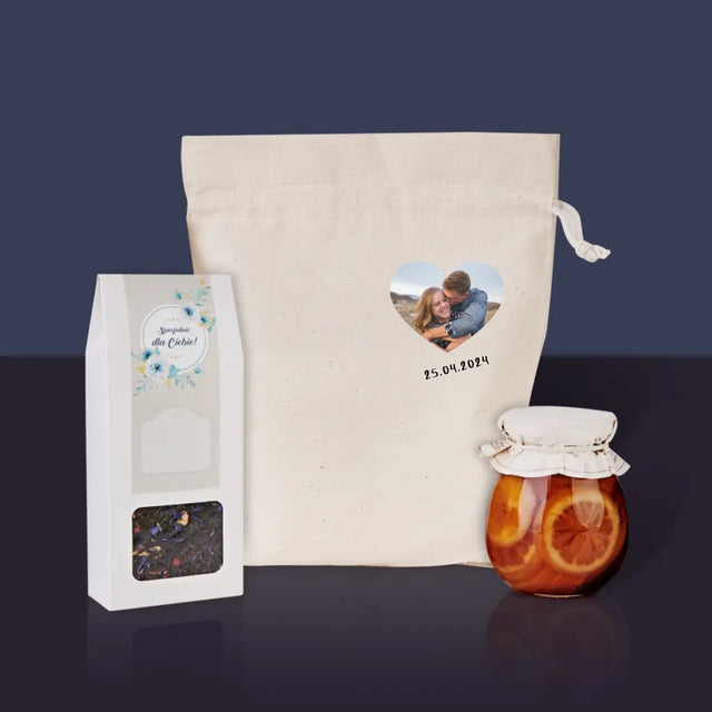 Foto Und Unterschrift: Foto Im Herzen - Tee-Geschenkset