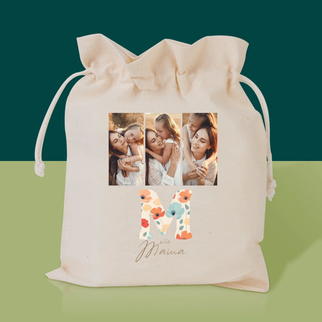 Fotocollage: M Wie Mama - Tee-Geschenkset