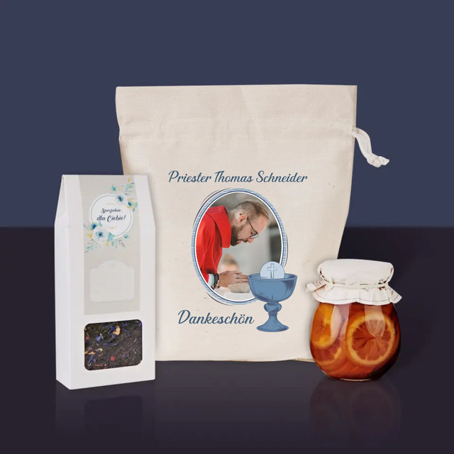Name Und Unterschrift: Danksagung An Den Priester - Tee-Geschenkset