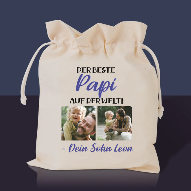 Fotocollage: Papi - Tee-Geschenkset