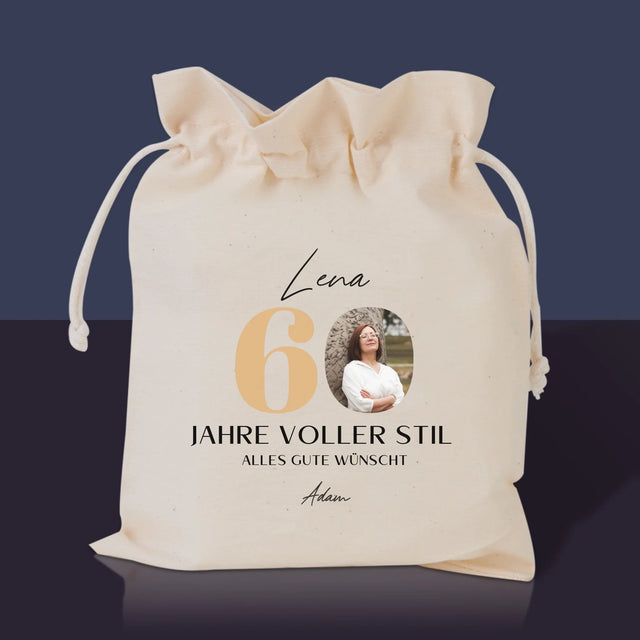 Foto Und Unterschrift: 60 Jahre Voller Stil - Tee-Geschenkset