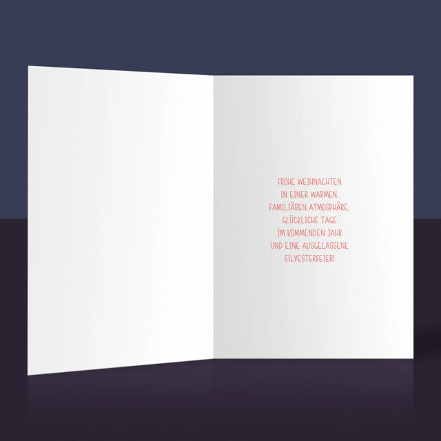 Name Und Unterschrift: I Love Christmas - Glückwunschkarte