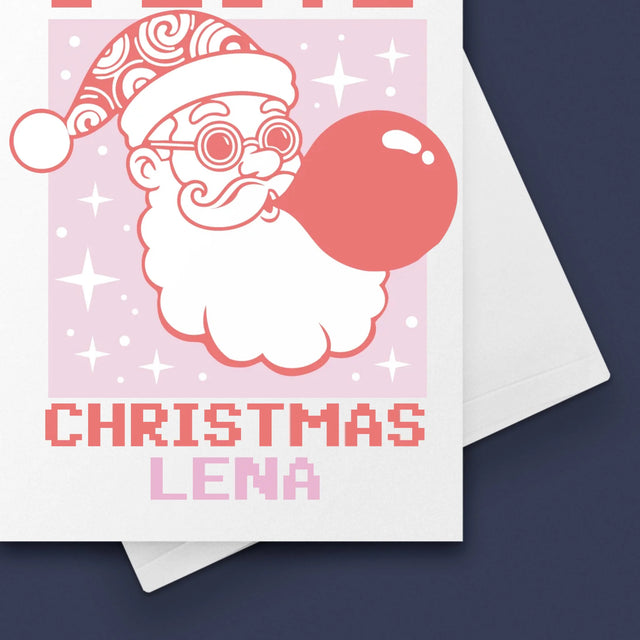 Name Und Unterschrift: I Love Christmas - Glückwunschkarte