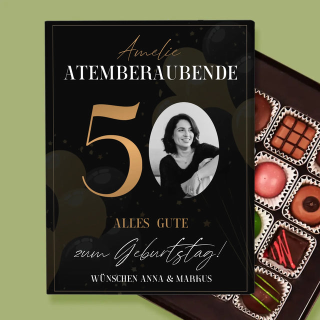 Foto Und Unterschrift: Atemberaubende 50 - Pralinen
