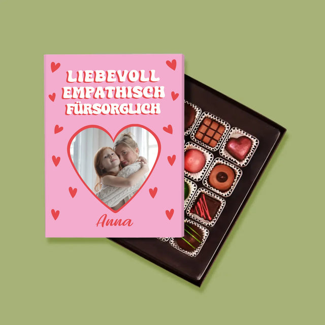 Foto Und Unterschrift: Eigenschaften Von Mama - Pralinen