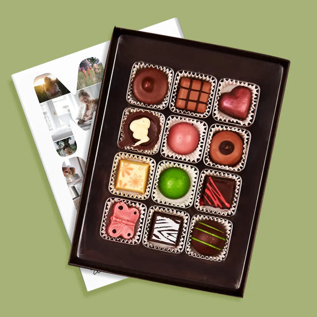 Buchstaben-Collage: Glückwünsche Für Mama - Pralinen