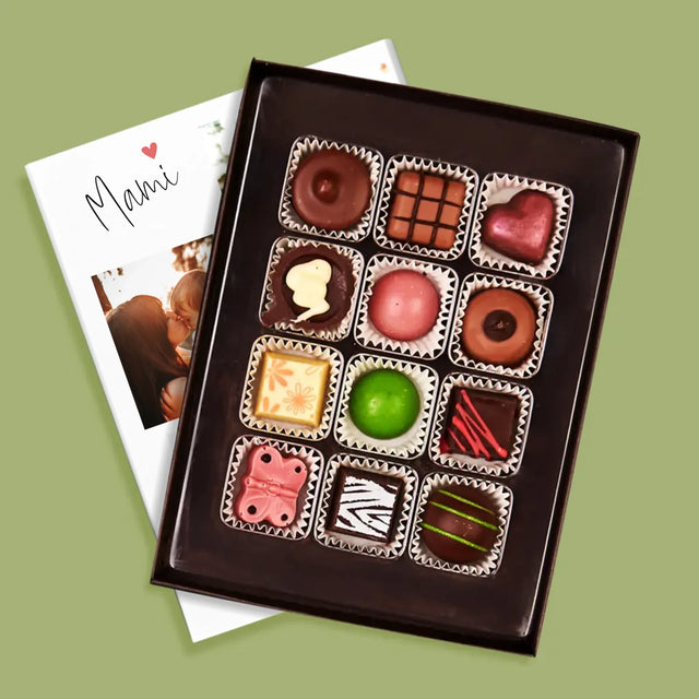 Fotocollage: Mama, Ich Liebe Dich - Pralinen