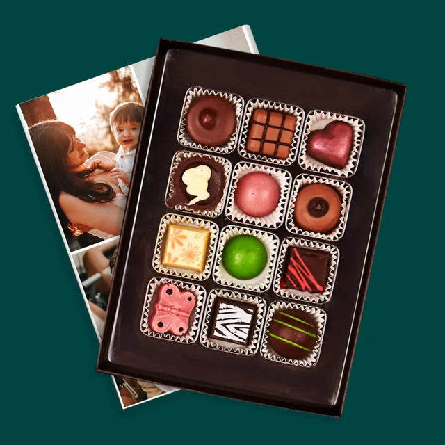 Fotocollage: Für Unsere Mama - Pralinen