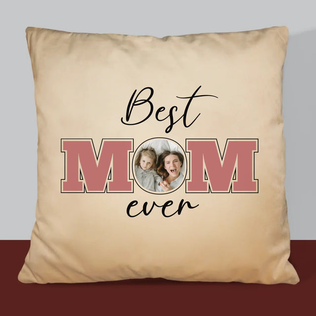 Fotocollage: Best Mom Ever - Kissen