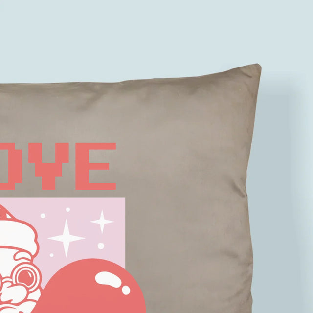 Name Und Unterschrift: I Love Christmas - Kissen