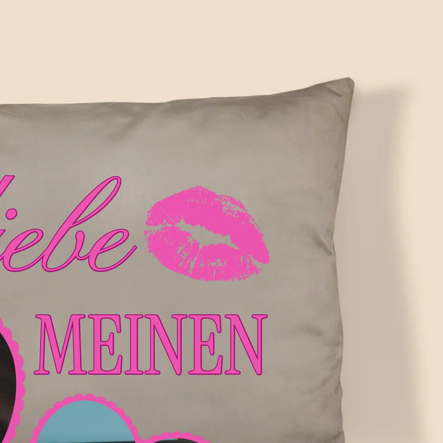 Fotocollage: Ich Liebe Meinen Freund - Kissen
