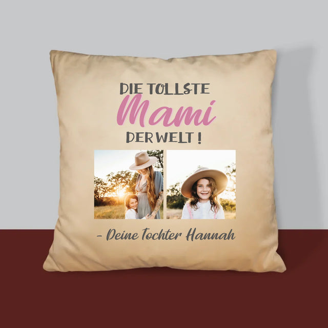 Fotocollage: Die Tollste Mama - Kissen