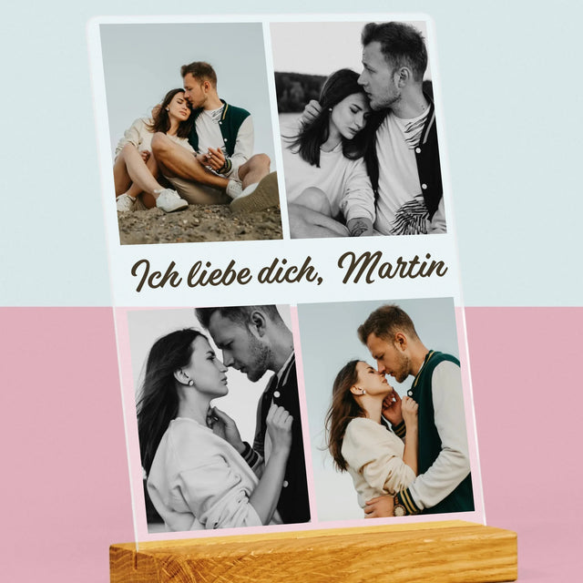 Fotocollage: Fotos Für Die Freundin - Druck Auf Acrylglas