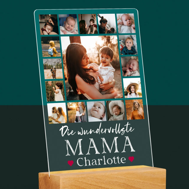 Fotocollage: Die Wundervollste Mama - Druck Auf Acrylglas