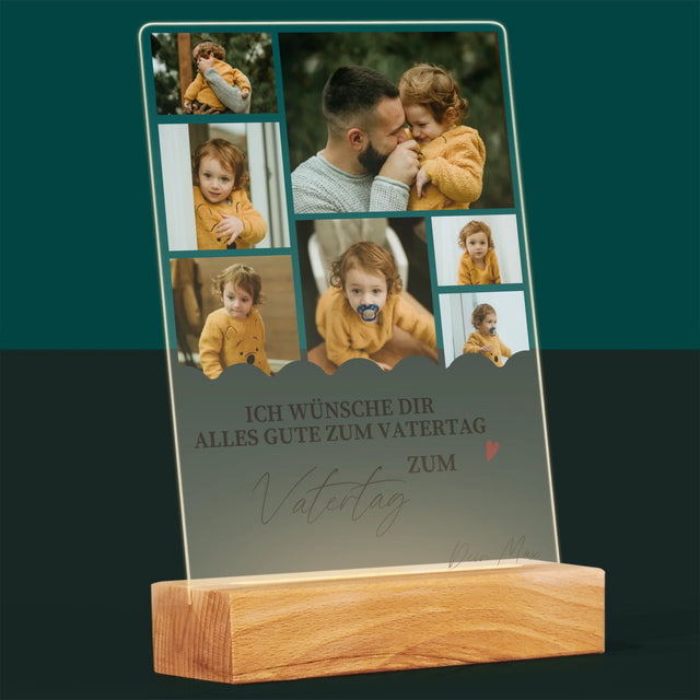 Fotocollage: Alles Gute Zum Vatertag - Druck Auf Acrylglas