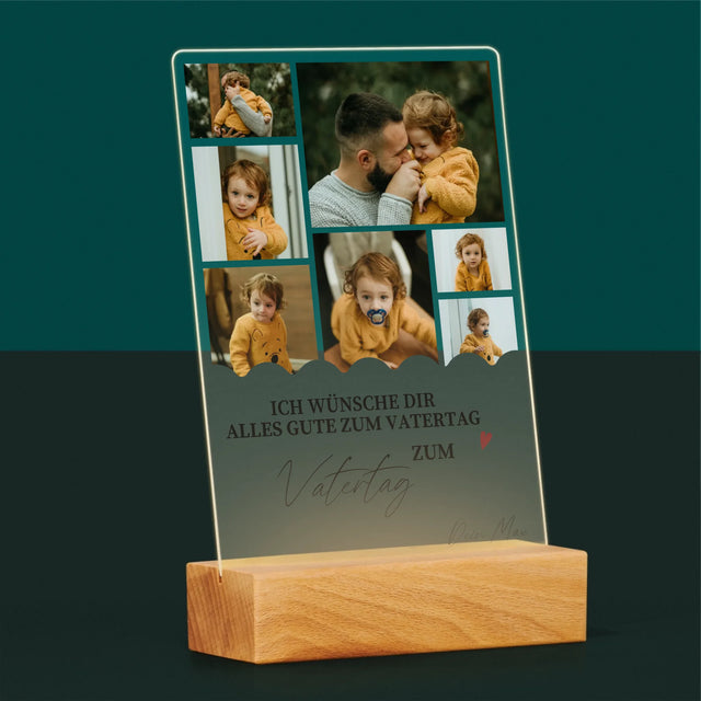 Fotocollage: Alles Gute Zum Vatertag - Druck Auf Acrylglas