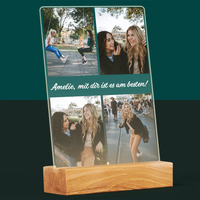 Fotocollage: Fotos Für Eine Freundin - Druck Auf Acrylglas