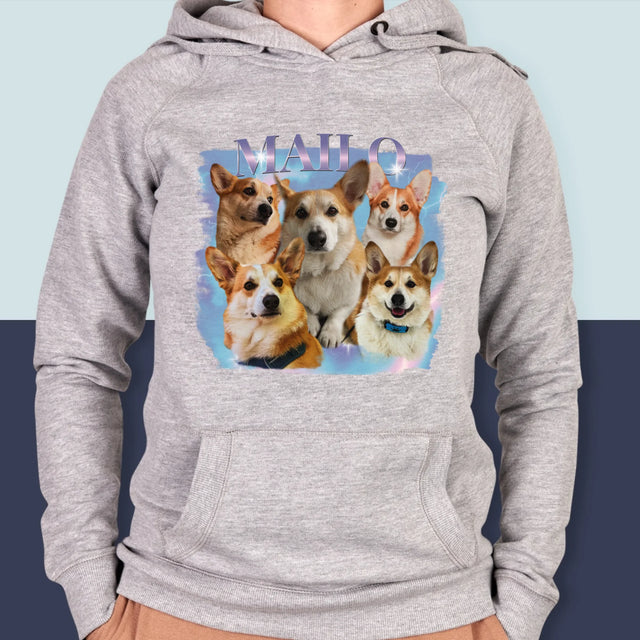 Ihr Avatar: Bootleg Mit Ihrem Hund - Kapuzenpullover Für Damen