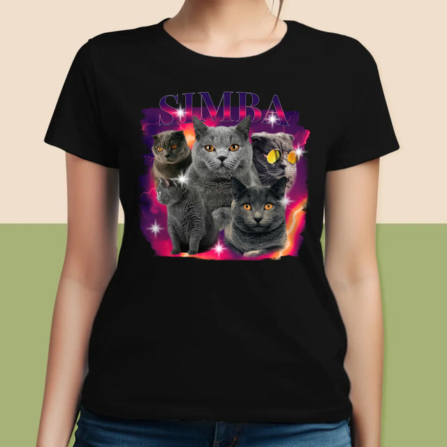 Ihr Avatar: Bootleg Mit Ihrer Katze - T-Shirt Für Damen
