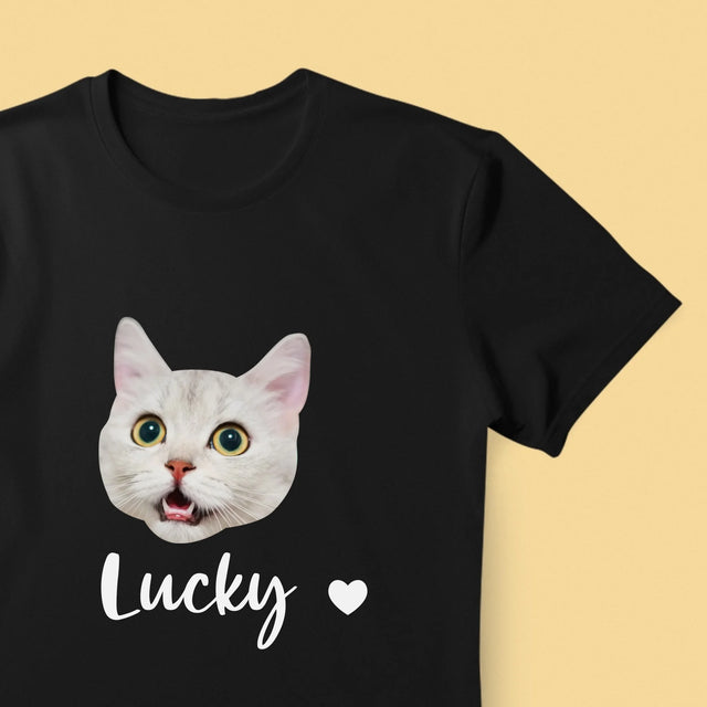 Ihr Avatar: Der Kopf Deines Kätzchens - T-Shirt Für Herren