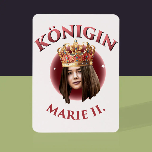 Foto Und Unterschrift: Königin Foto - Spielkarten
