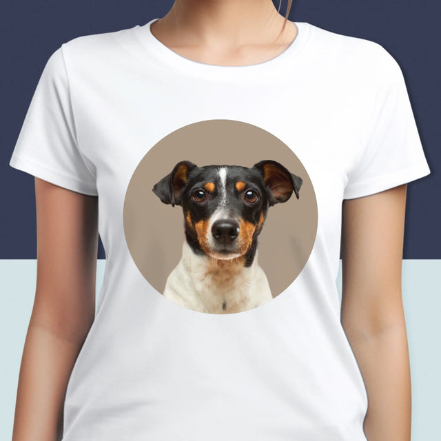 Foto: Dein Hund - T-Shirt Für Damen